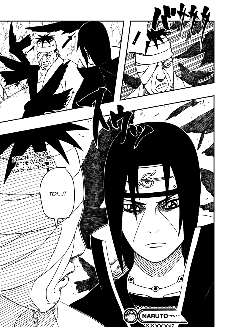 rencontre entre itachi et naruto